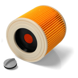 Filtro Cartuccia per Aspirapolvere Compatibile con Karcher WD1 WD2 WD3 SE4100