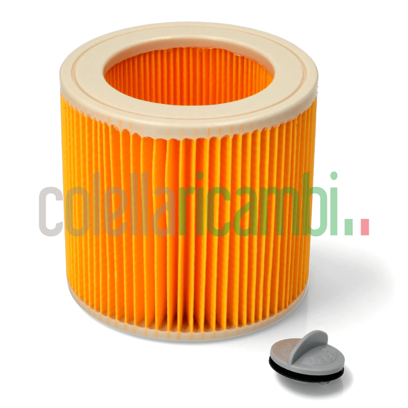 Filtro Cartuccia per Aspirapolvere Compatibile con Karcher WD1 WD2 WD3 SE4100