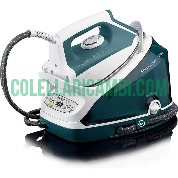 Ferro da Stiro Rowenta Compact Steam DG7521 Generatore di Vapore Acciaio Inossidabile Microsteam 400