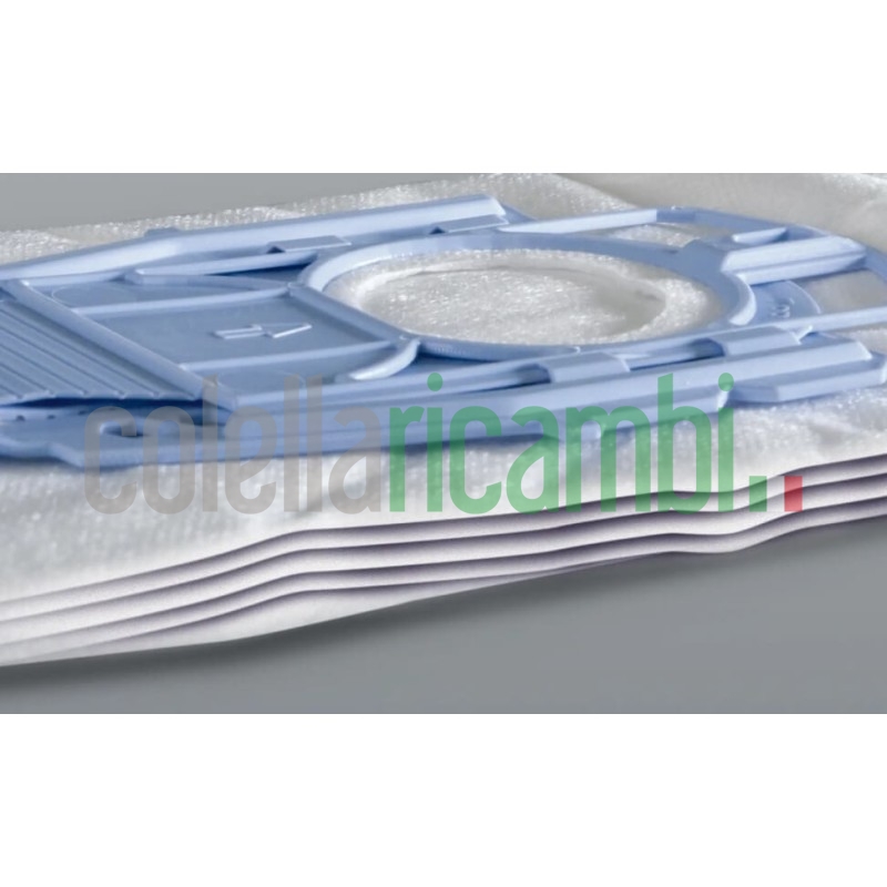 Confezione 4 sacchetti Tipo P MegaAir SuperTEX per Aspirapolvere Bosch 00468264