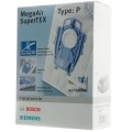 Confezione 4 sacchetti Tipo P MegaAir SuperTEX per Aspirapolvere Bosch 00468264