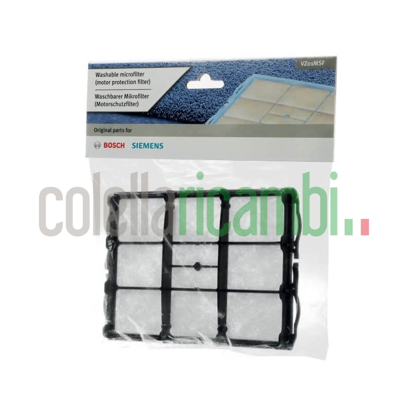 Filtro polvere protezione motore per aspirapolvere Bosch 00578863