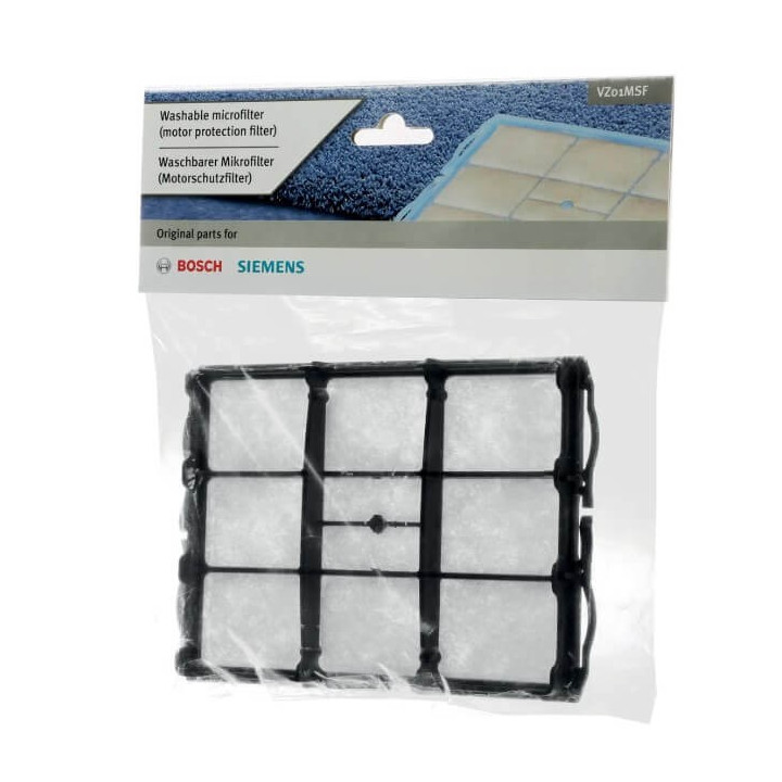 Filtro polvere protezione motore per aspirapolvere Bosch 00578863