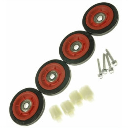 Kit 4 Ruote di scorrimento per asciugatrice AEG 4055402012