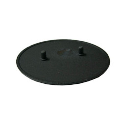 Piattello smaltato semirapido con due piedini tondi Ø 75 per B2544 S2551