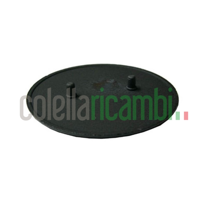 Piattello smaltato semirapido con due piedini tondi Ø 75 per B2544 S2551