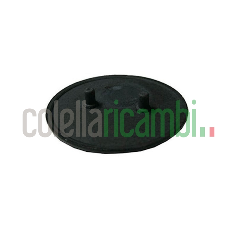 Piattello smaltato ausiliare con due piedini tondi Ø 54 per B2545 S2552