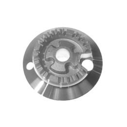 Bruciatore in alluminio ausiliare con 2 fori per S2552 B2545