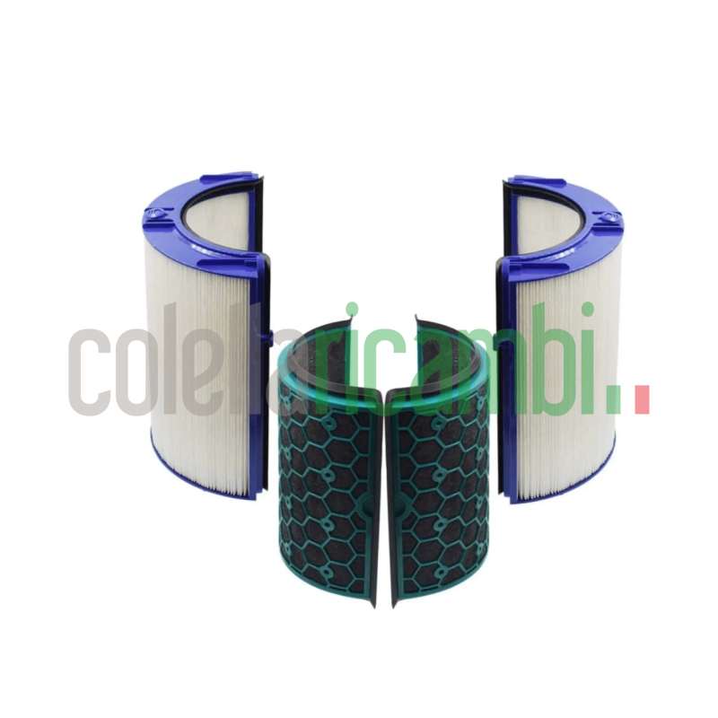 Filtro HEPA e carbone attivo per purificatore d'aria compatibile Dyson