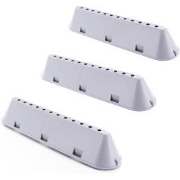 Kit 3 Trascinatore per Tamburo Lavatrice 225x52x43 mm C00799111