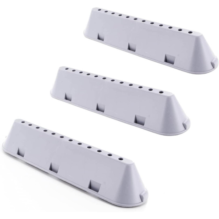 Kit 3 Trascinatore per Tamburo Lavatrice 225x52x43 mm C00799111