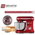 Behome Impastatrice Planetaria Professionale 6,5L Rosso