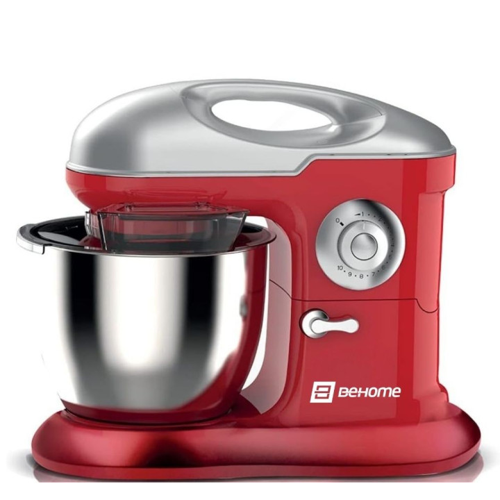 Behome Impastatrice Planetaria Professionale 6,5L Rosso