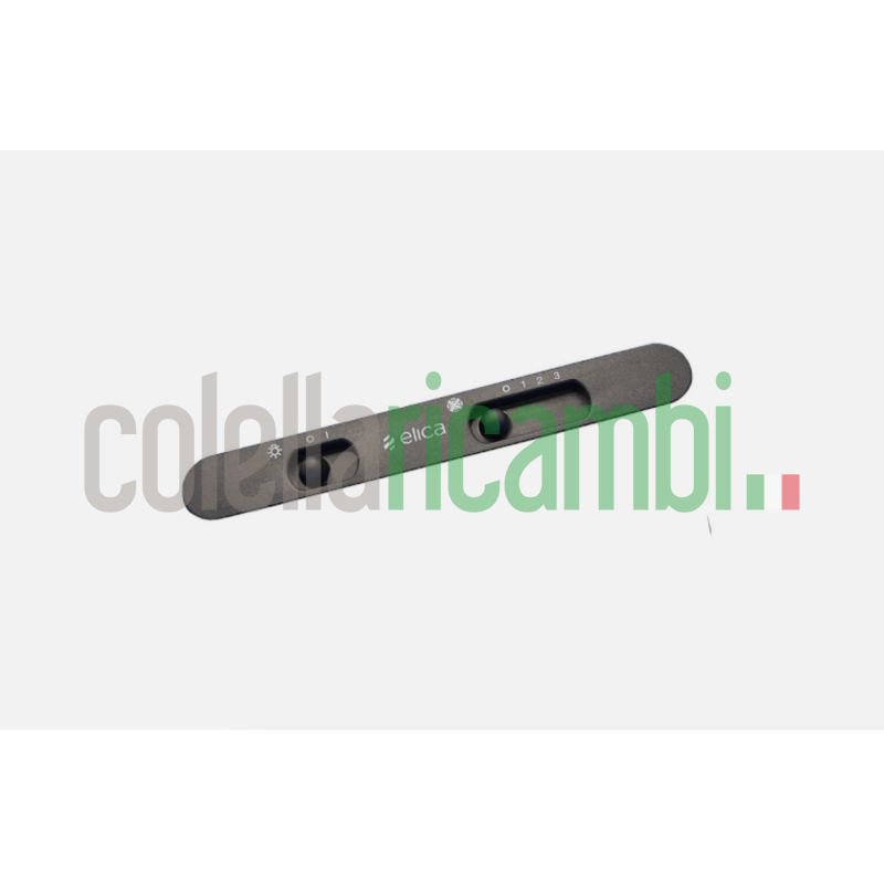 Elica comandi cappa cucina cruscotto nero 20,8 cm originale SPP0212296