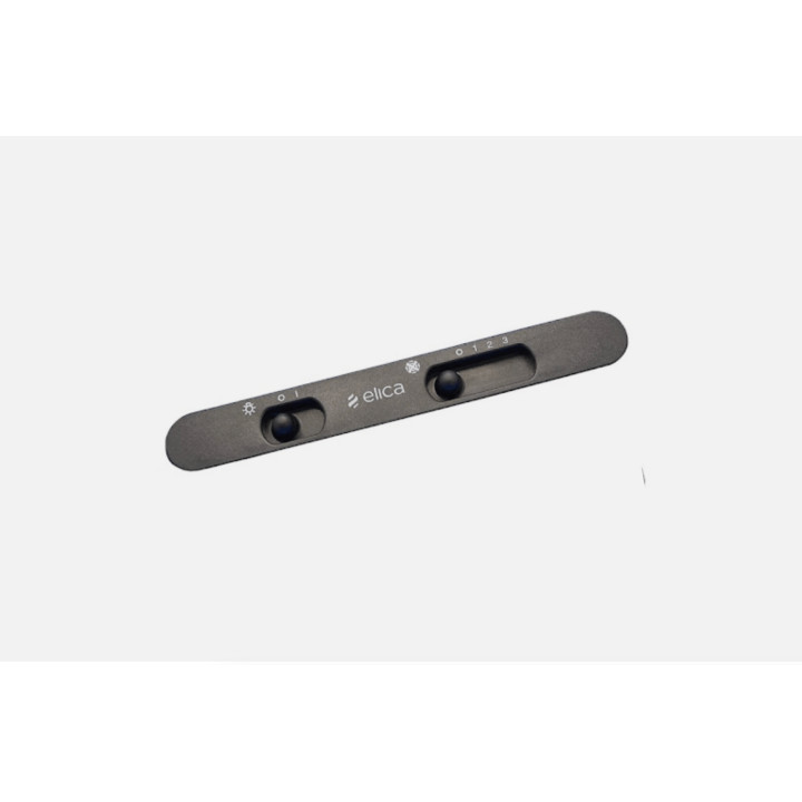 Elica comandi cappa cucina cruscotto nero 20,8 cm originale SPP0212296