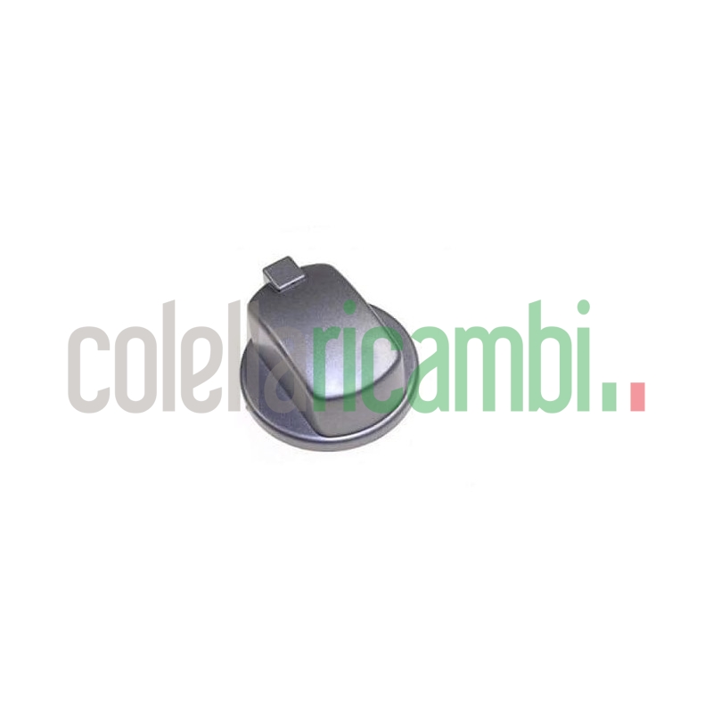 Manopola Inox Forno Adattabile Indesit Ariston C00284958