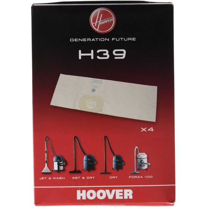 Sacchetti aspirapolvere H39 Hoover Wet Hoover 09189051