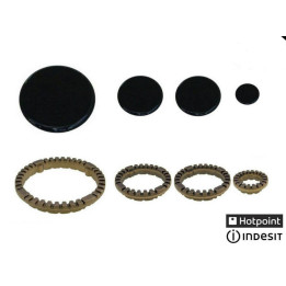 Kit Piattelli + Corone Originali Ariston - Indesit