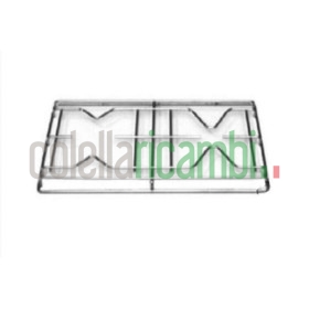Griglia due fuochi DX C/PIOLI P.G 470x265 Piano cottura Elba F0822