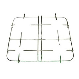 Griglia in filo cromato 4 fuochi colore inox 420x350mm Piano Cottura Bompani F0401
