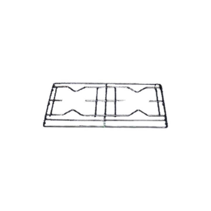 Griglia 2 Fuochi SX C/PIOLI G.G. 468x264 Piano Cottura Elba F0821