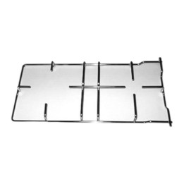 Griglia in filo cromato 2 Fuochi 447x211 Piano Cottura Indesit F2703