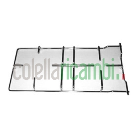 Griglia in filo cromato 2 Fuochi 447x211 Piano Cottura Indesit F2703