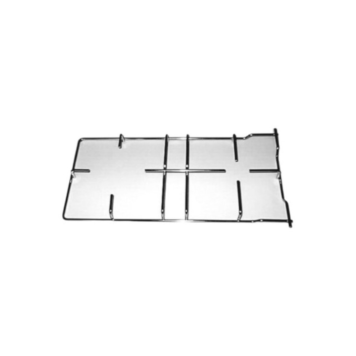 Griglia in filo cromato 2 Fuochi 447x211 Piano Cottura Indesit F2703