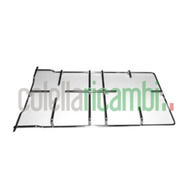 Griglia in filo cromato 2 Fuochi 447x211 Piano Cottura Indesit F2702