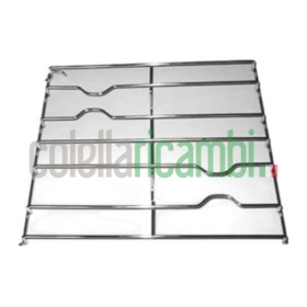 Griglia in filo cromato ed acciaio inox Piano cottura a 2 Fuochi Ignis F2502