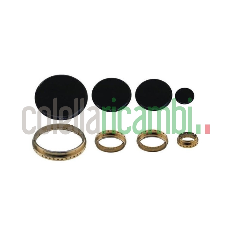 Kit 8pz Coroncone + Piattelli Piano Cottura Samet XS7418