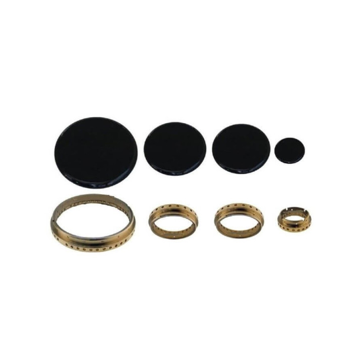 Kit 8pz Coroncone + Piattelli Piano Cottura Samet XS7418