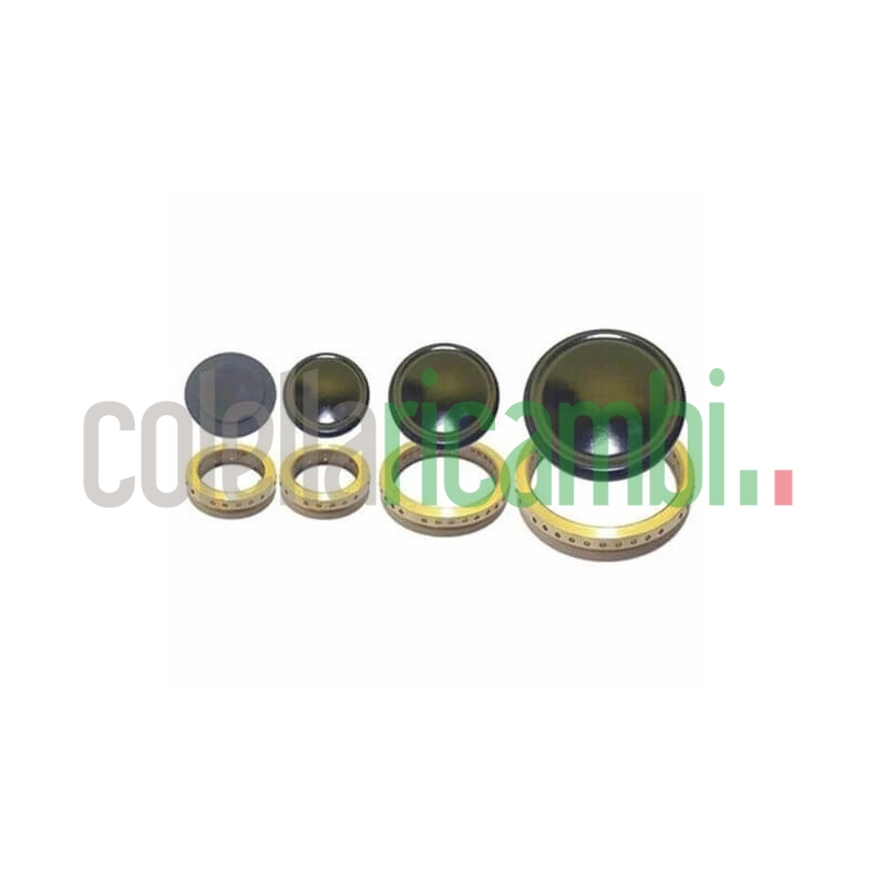 Kit 8pz corona e piattelli smaltati Piano Cottura Tecnogas 390CU018