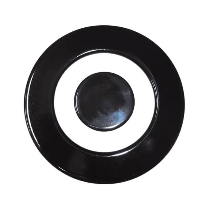 Piattello corona smaltata lucida + centrale Piano Cottura Electrolux 390CU031