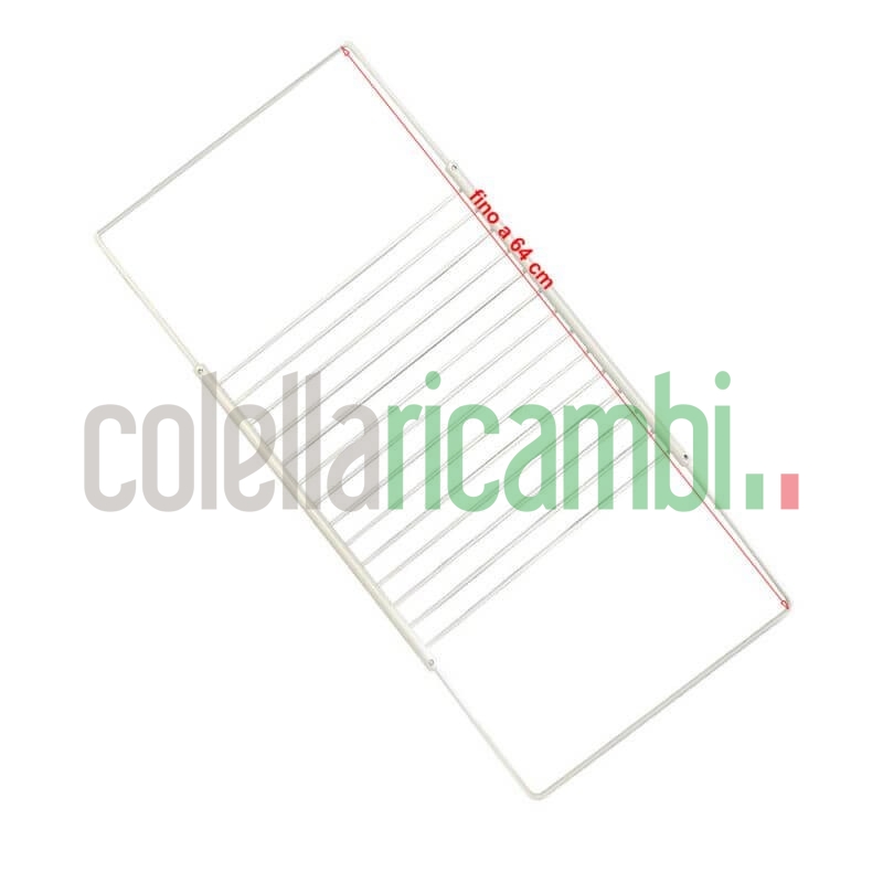 Griglia Ripiano Estendibile con Fissaggio A Viti 32x38 Fino a 64cm Frigorifero universale 330009