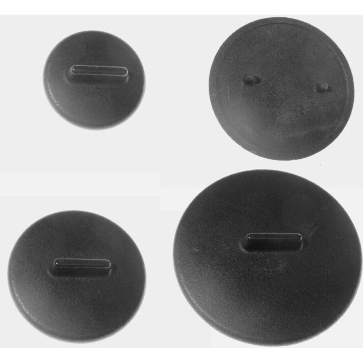 Kit Piattelli 4 pezzi piano cottura Ignis KITCAP2553