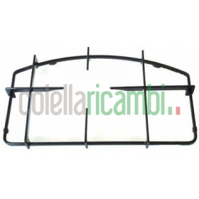 Griglia piano cottura 1 fuoco sinistra nera 38x21,5cm HotPoint Ariston P0293