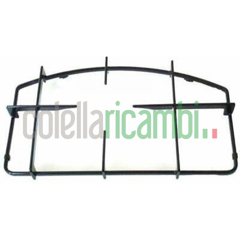 Griglia piano cottura 1 fuoco sinistra nera 38x21,5cm HotPoint Ariston P0293