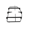 Griglia piano cottura 1 fuoco sinistra nera 38x21,5cm HotPoint Ariston P0293