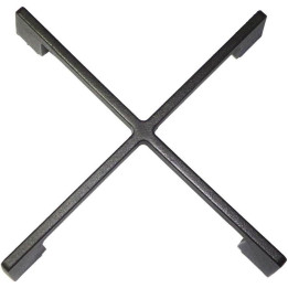 Griglia 4 piedi in ghisa 1 fuoco 185x185mm piano cottura Elba De Longhi G0824