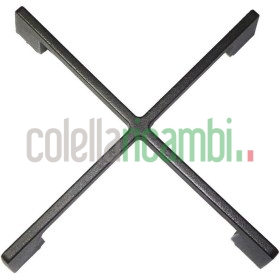 Griglia 4 piedi in ghisa 1 fuoco 185x185mm piano cottura Elba De Longhi G0824