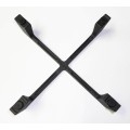 Griglia 4 piedi in ghisa 1 fuoco 185x185mm piano cottura Elba De Longhi G0824