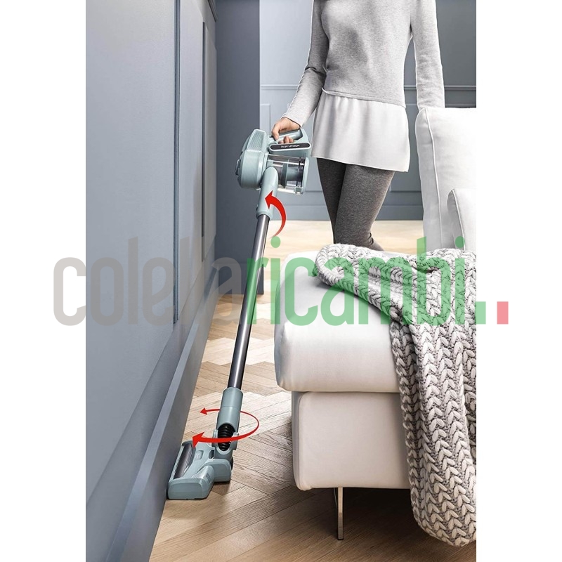 De'Longhi XLM353.ADC Scopa elettrica Ricaricabile Colombina Evo, Plastica