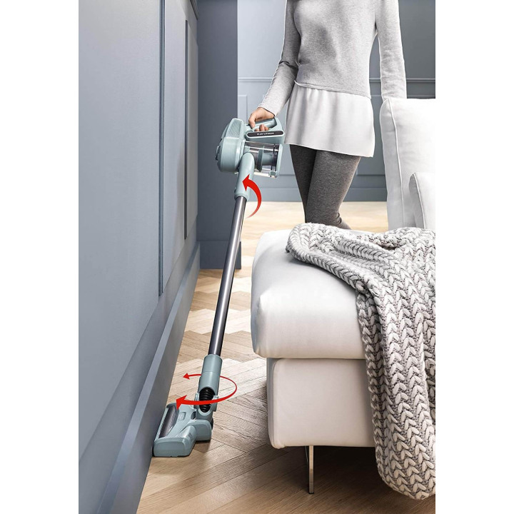 De'Longhi XLM353.ADC Scopa elettrica Ricaricabile Colombina Evo, Plastica