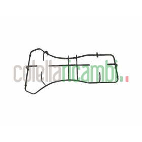 Griglia piattina centrale 2 fuochi 155-255X440 Piano Cottura Franke P1557