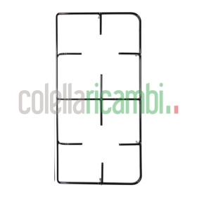 Griglia in piattina 2 fuochi 458x229 Piano Cottura Samet P4751