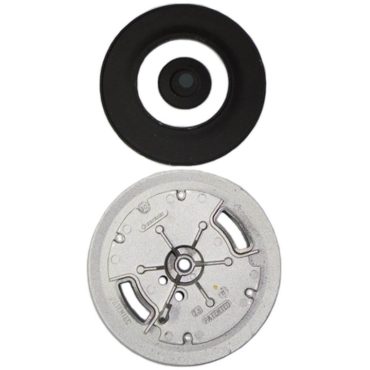 Kit Bruciatore 2 Fori con corona + centrale smaltati lucidi Piano Cottura Bompani BS6201