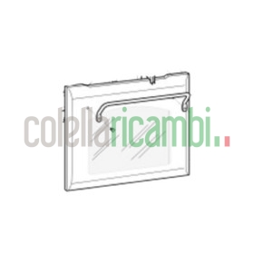 Porta Forno FT850.1IX/HA+VETRO Ariston C00256942