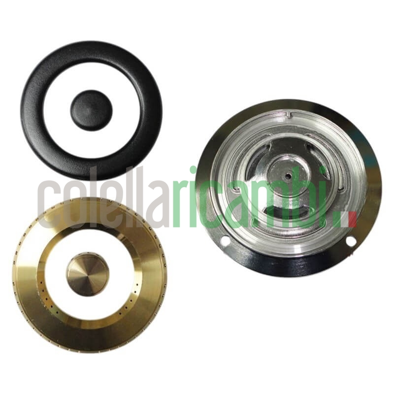 Kit bruciatore Semirapido in alluminio con due fori Piano Cottura Ilve BS2602