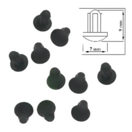 Kit 10pz Gommini per griglie Piano Cottura Ariston P0006